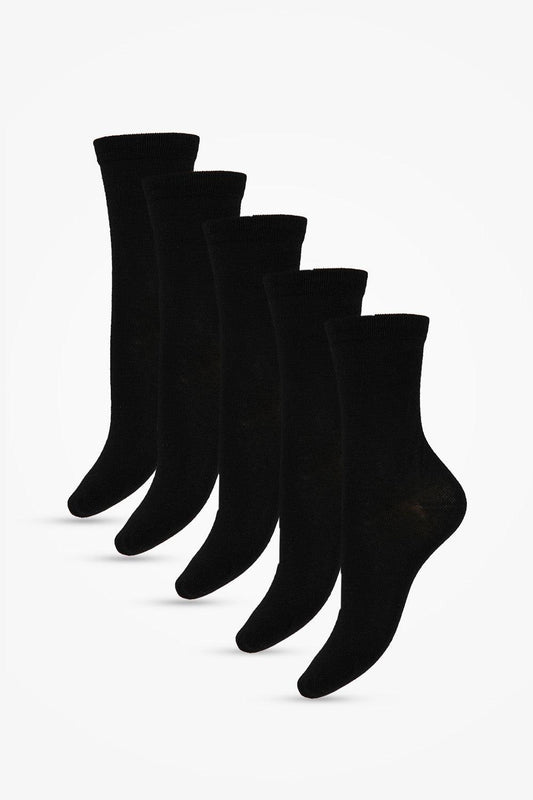 COOL 32 - חמישיית גרביים לנשים בצבע שחור - MASHBIR//365