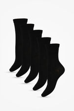 COOL 32 - חמישיית גרביים לנשים בצבע שחור - MASHBIR//365