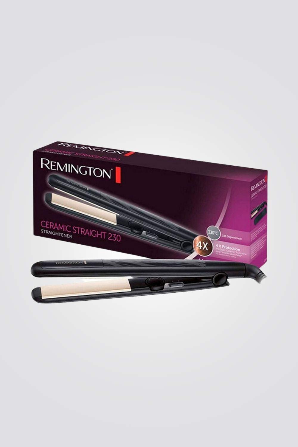 REMINGTON - מחליק שיער קרמי 4 הגנות - MASHBIR//365