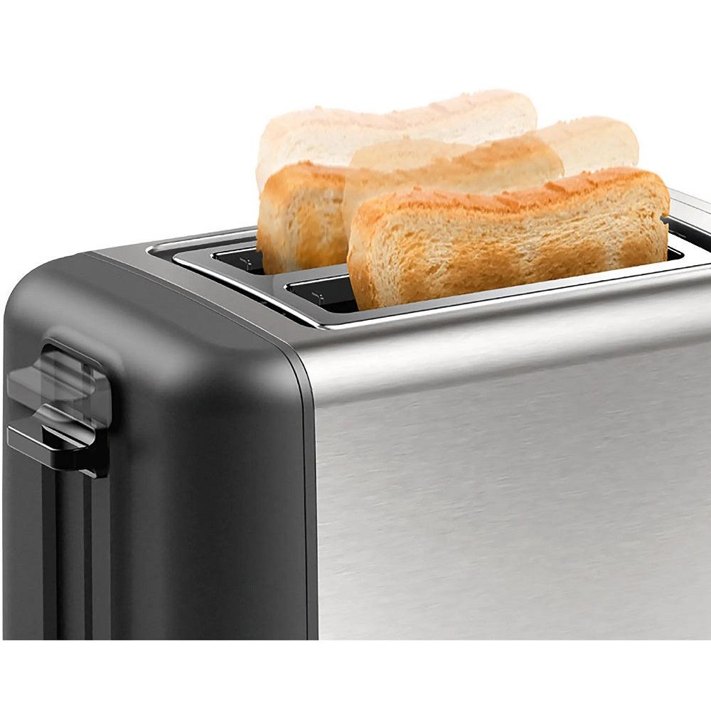 BOSCH - מצנם קופץ 2 פרוסות דגם TAT3P420 בצבע כסף - MASHBIR//365