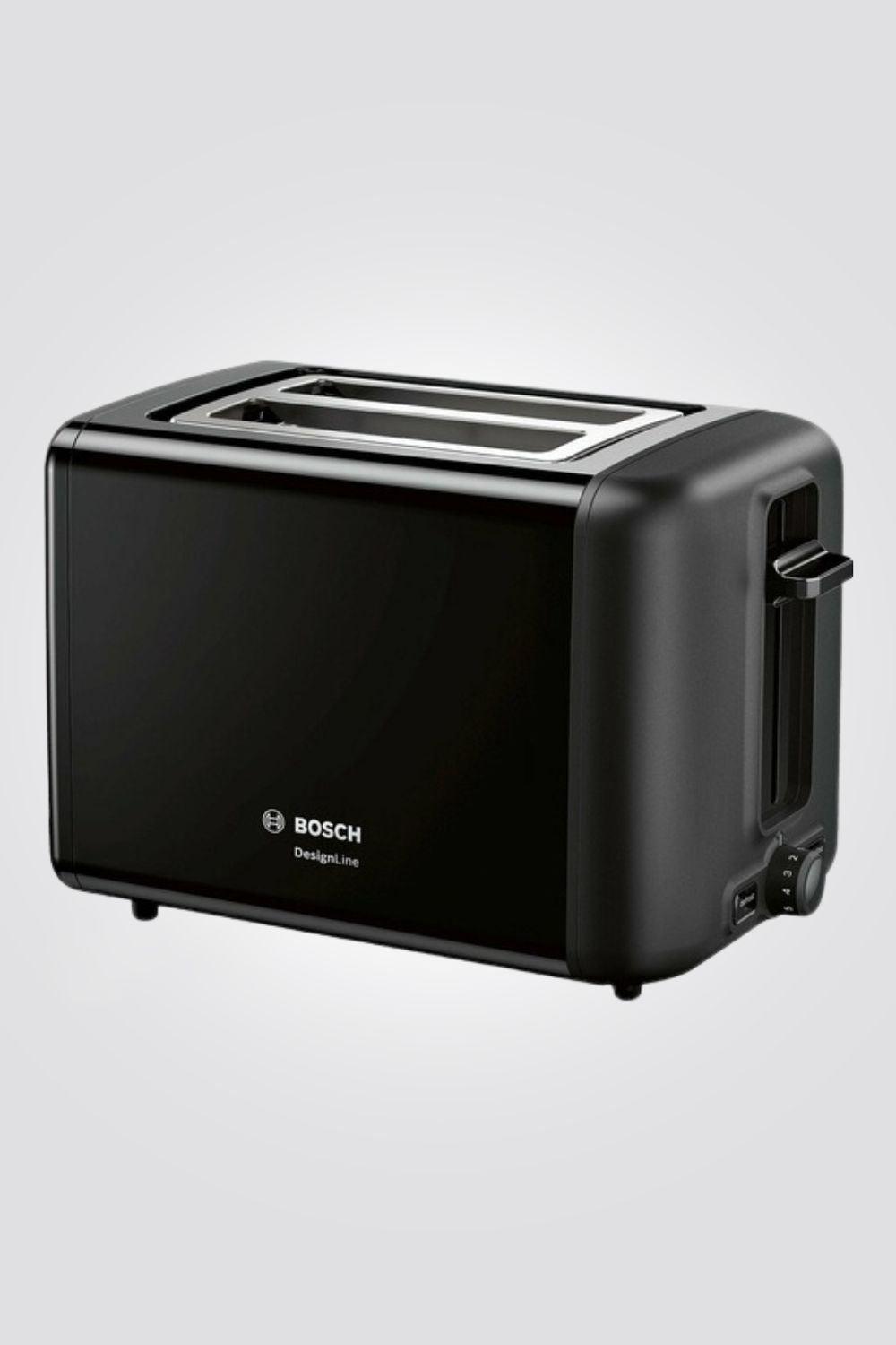 BOSCH - מצנם קופץ 2 פרוסות דגם TAT3P423 בצבע שחור - MASHBIR//365