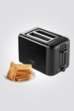 BOSCH - מצנם קופץ 2 פרוסות דגם TAT3P423 בצבע שחור - MASHBIR//365