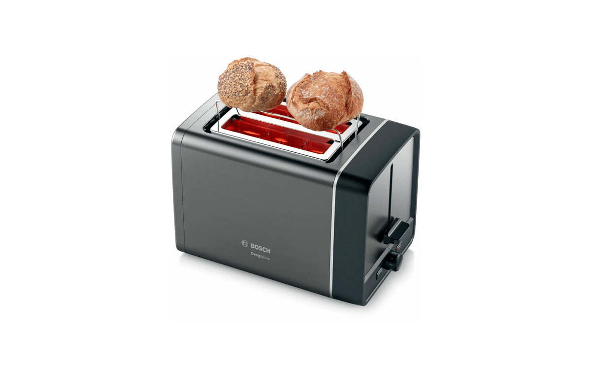 BOSCH - מצנם נירוסטה אפורה דגם TAT5P425 - MASHBIR//365