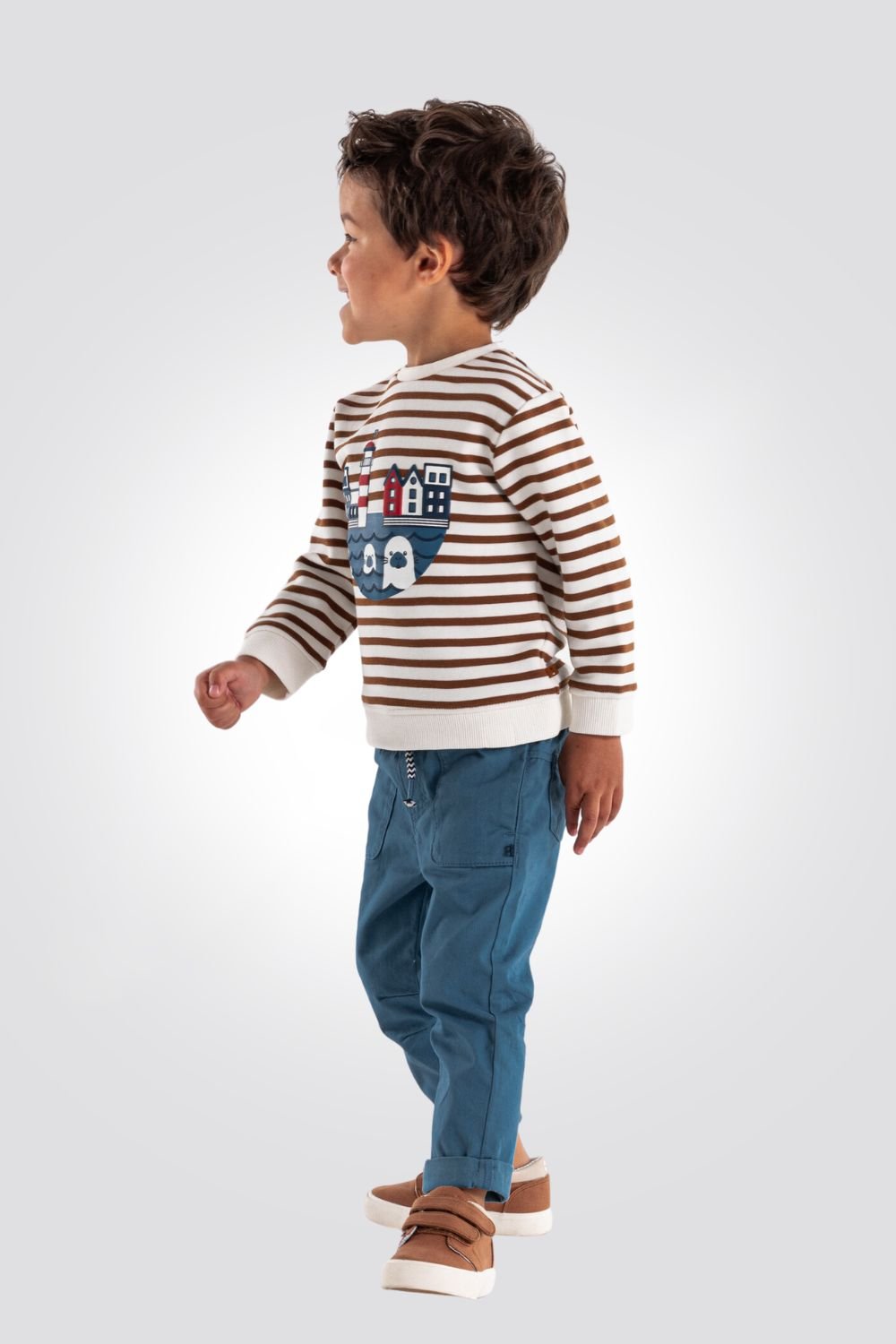 OBAIBI - מכנס אלגנטי תינוקות בתכלת - MASHBIR//365