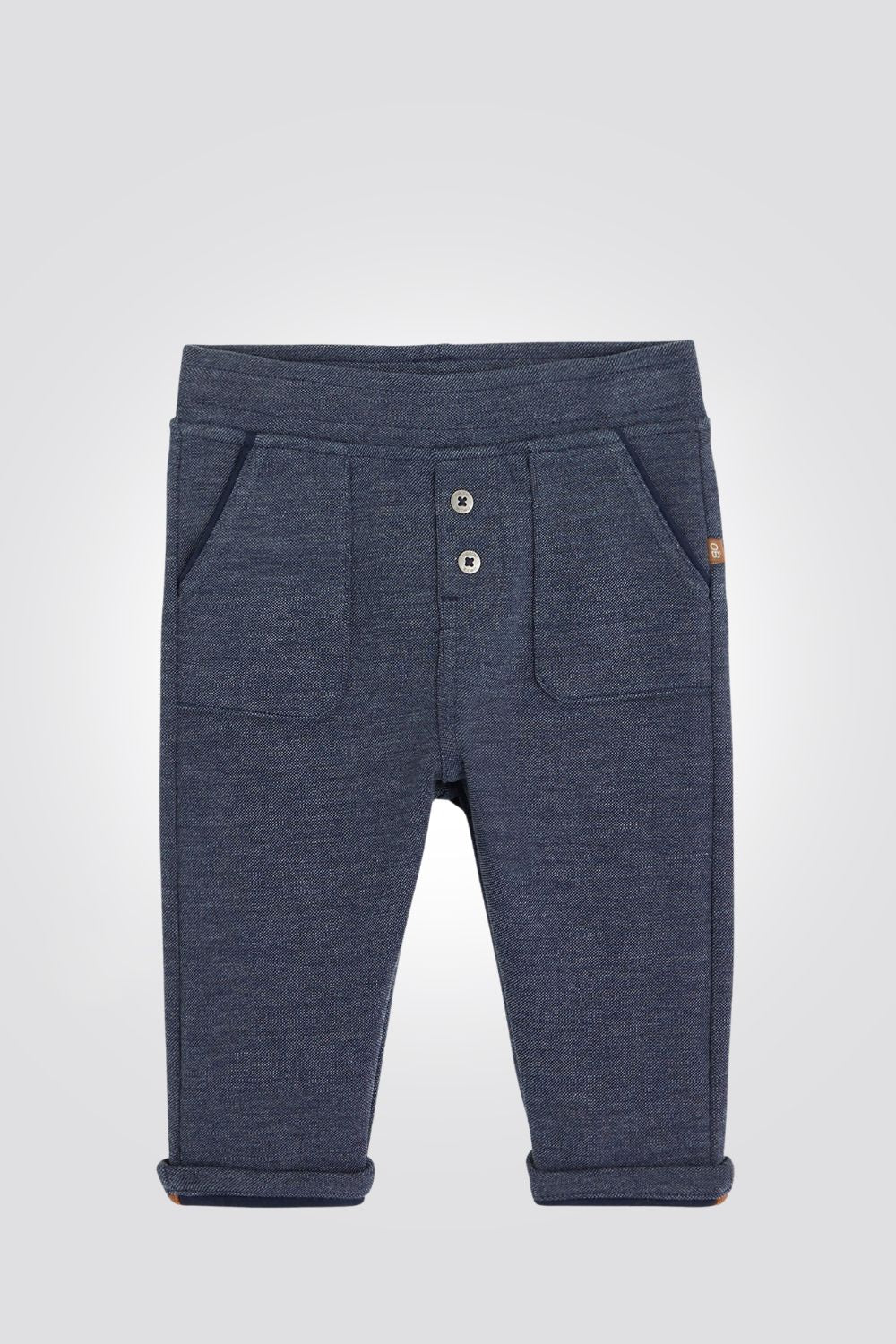 OBAIBI - מכנס ארוך ג'וגר בצבע כחול - MASHBIR//365