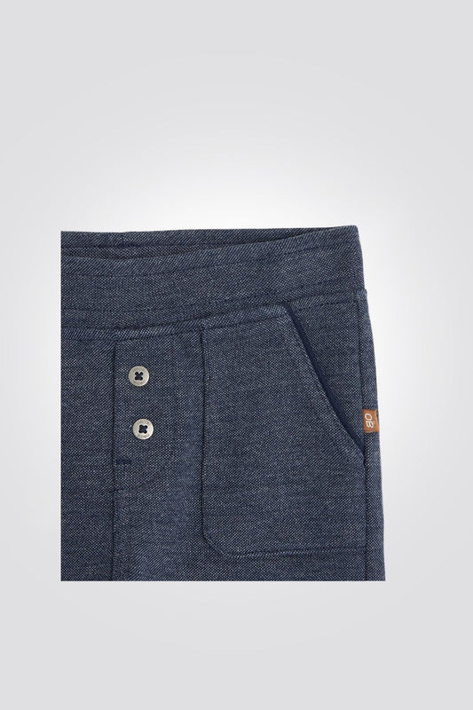 OBAIBI - מכנס ארוך ג'וגר בצבע כחול - MASHBIR//365
