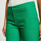 MORGAN - מכנס ארוך מחויט בצבע ירוק - MASHBIR//365 - 4