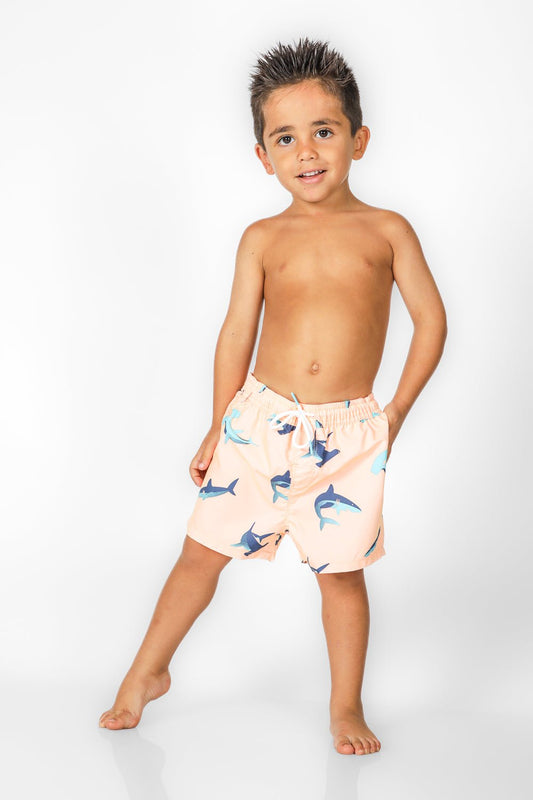 OKAIDI - מכנס בגד ים לילדים בצבע אפרסק - MASHBIR//365