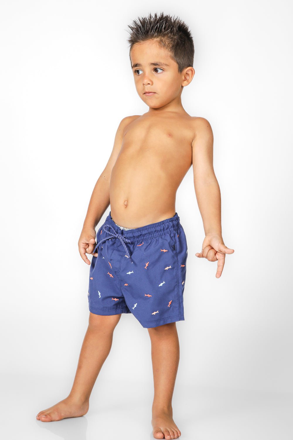 OKAIDI - מכנס בגד ים לילדים בצבע נייבי - MASHBIR//365