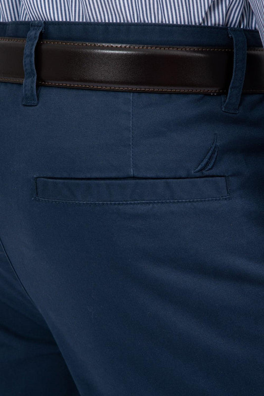 NAUTICA - מכנס CHINO צבע כחול - MASHBIR//365