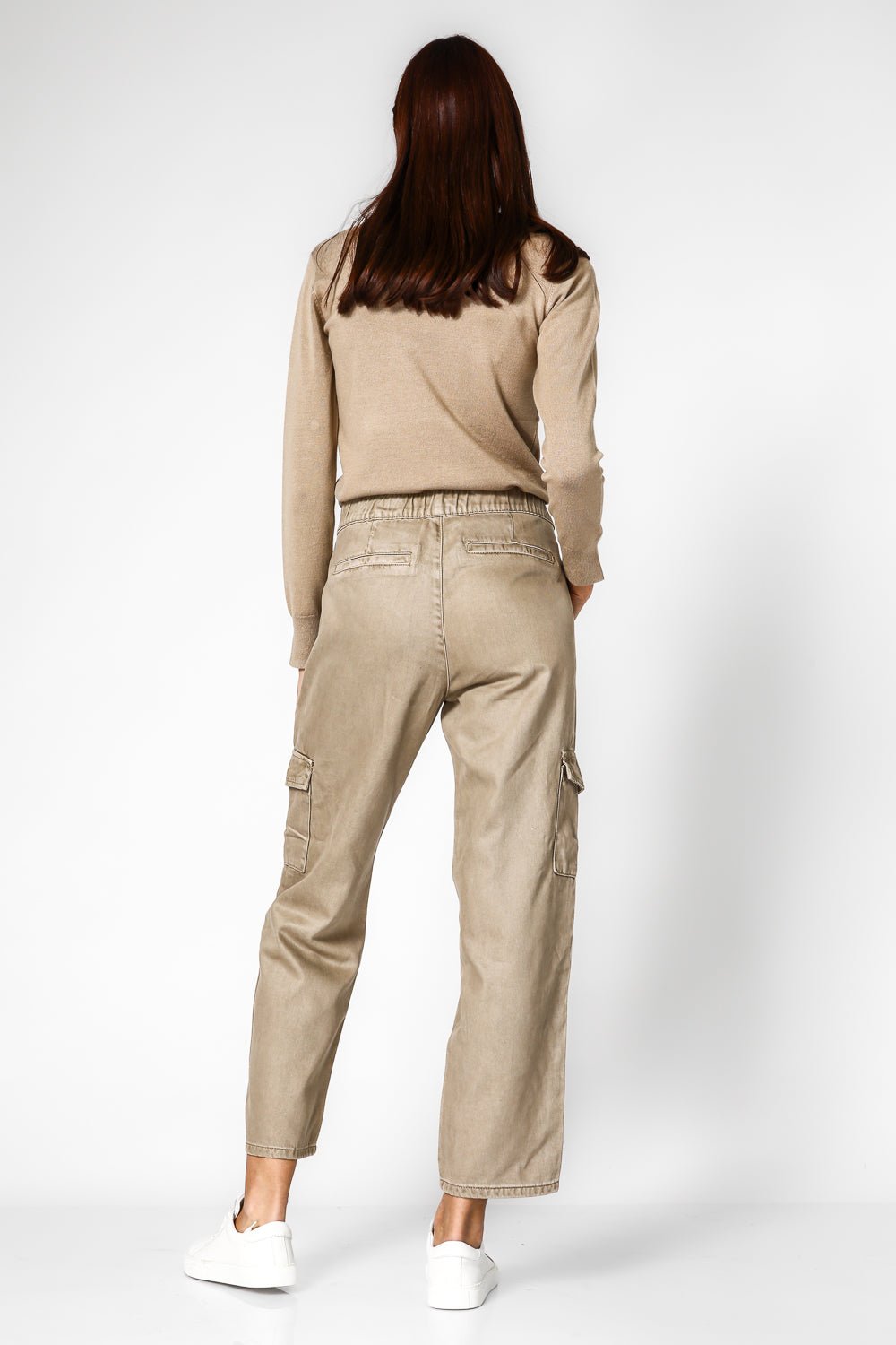 KENNETH COLE - מכנס דגמ"ח צבע בז' - MASHBIR//365