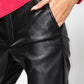 KENNETH COLE - מכנס דמוי עור שחור - MASHBIR//365 - 6