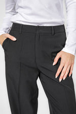 מכנסי גברדין מחויטים לנשים | קנת קול