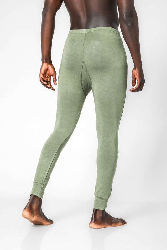 DELTA - מכנס גברים תרמי בצבע ירוק - MASHBIR//365