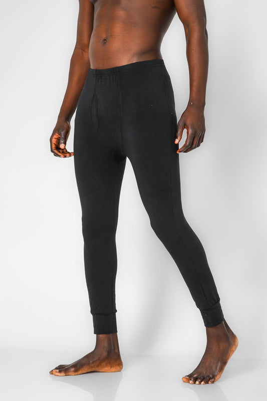 DELTA - מכנס גברים תרמי בצבע שחור - MASHBIR//365