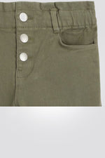 OKAIDI - מכנס ילדות ארוך בחאקי - MASHBIR//365