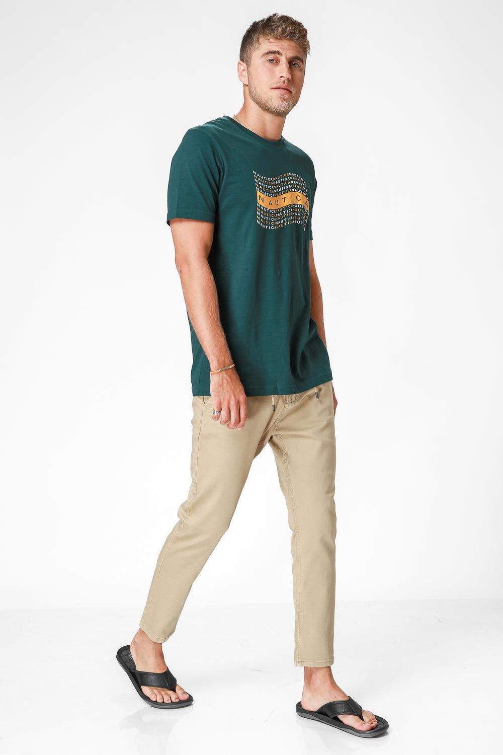 KENNETH COLE - מכנס JOGGER DRAW צבע בז' - MASHBIR//365