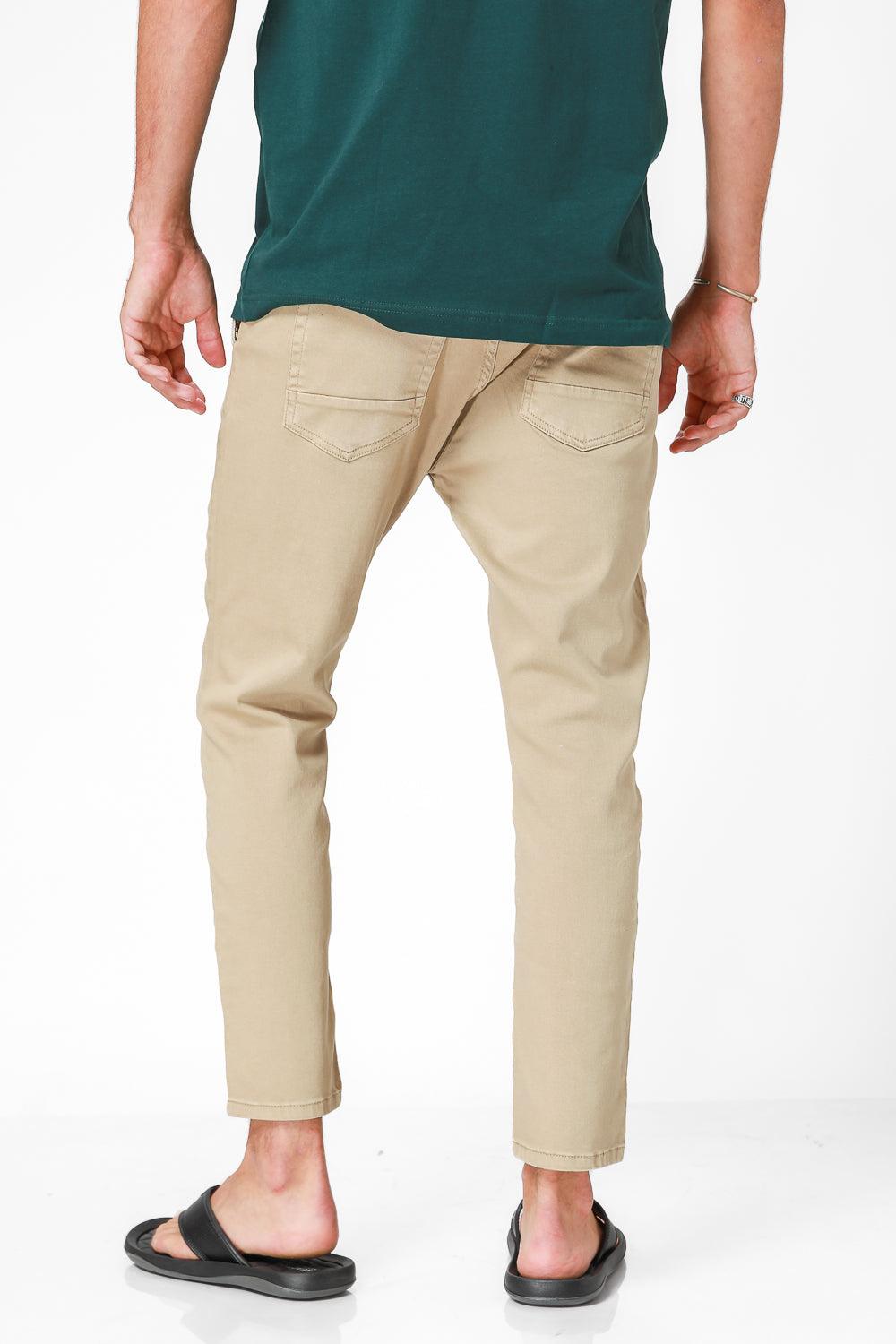 KENNETH COLE - מכנס JOGGER DRAW צבע בז' - MASHBIR//365