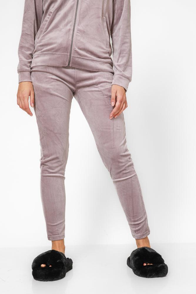 KENNETH COLE - מכנס קטיפתי קלאסי סגול - MASHBIR//365