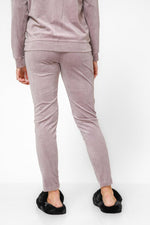 KENNETH COLE - מכנס קטיפתי קלאסי סגול - MASHBIR//365