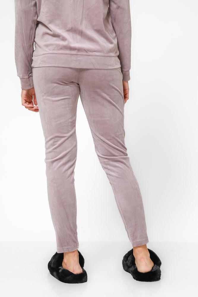 KENNETH COLE - מכנס קטיפתי קלאסי סגול - MASHBIR//365