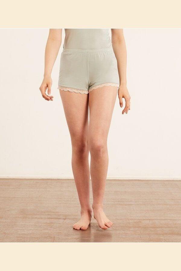 ETAM - מכנס קצר CIDDY ירוק בהיר - MASHBIR//365