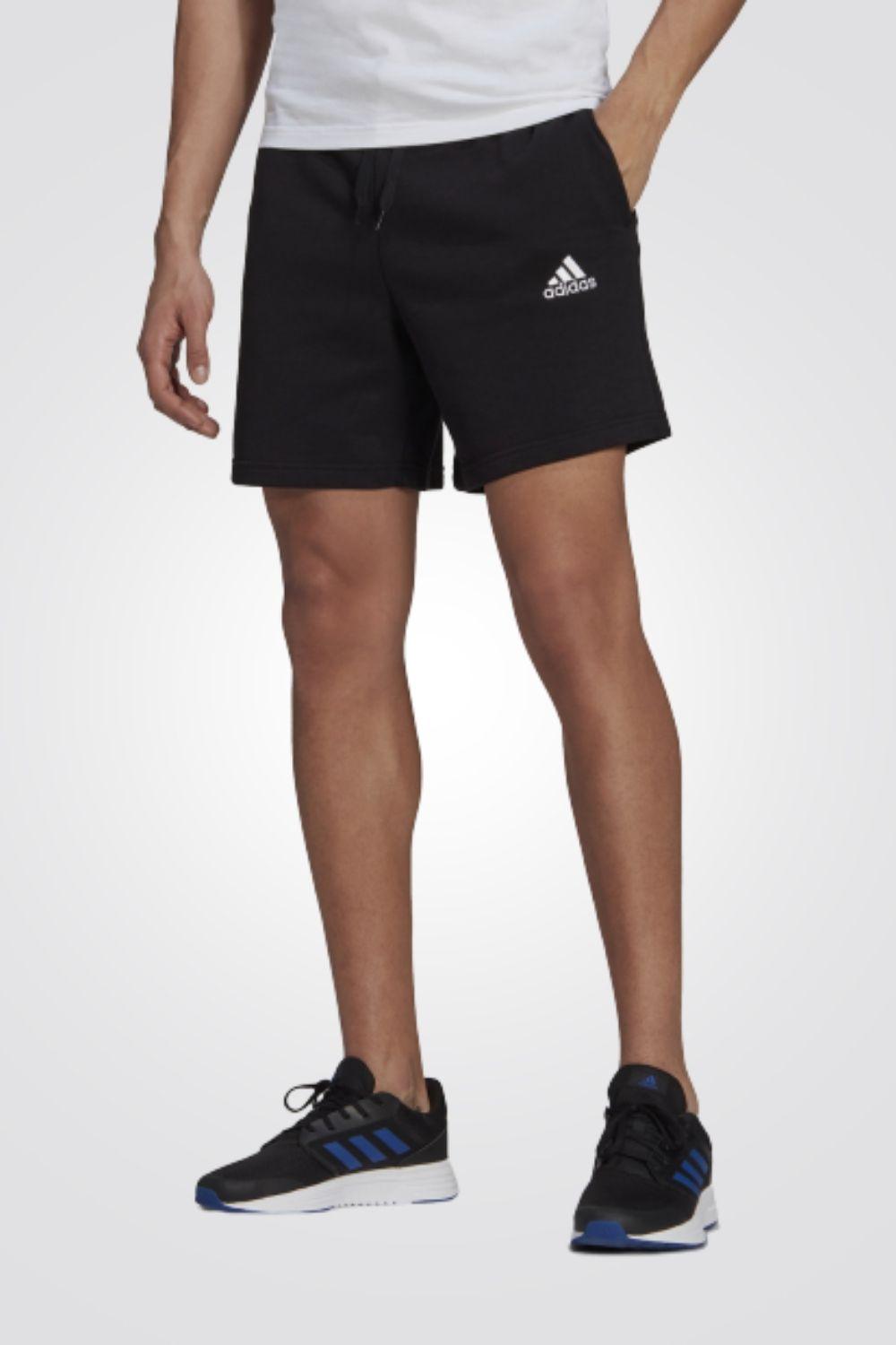 ADIDAS - מכנס קצר ESSENTIALS FRENCH TERRY בצבע שחור - MASHBIR//365