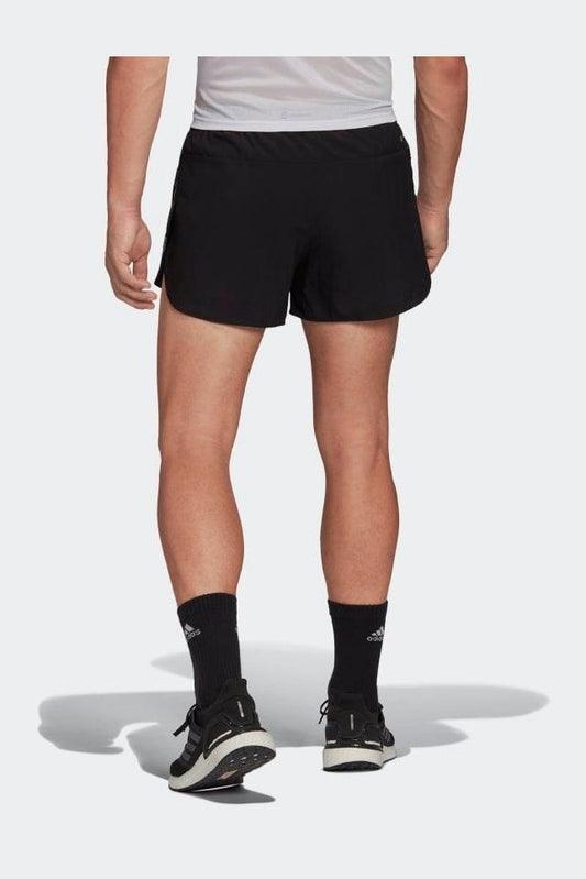 ADIDAS - מכנס קצר לגבר בצבע שחור OWN THE RUN SPLIT - MASHBIR//365