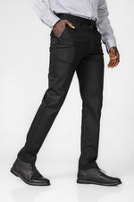 KENNETH COLE - מכנס מחויט בצבע שחור - MASHBIR//365