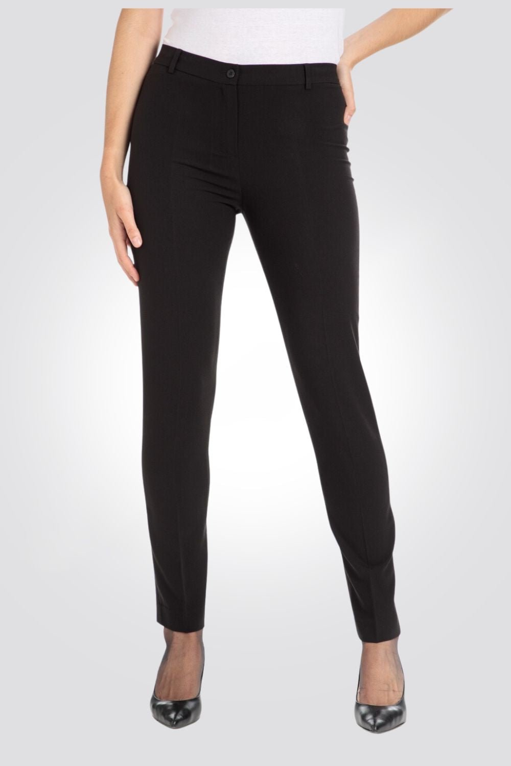 PUNT ROMA - מכנס נשים בצבע שחור - MASHBIR//365