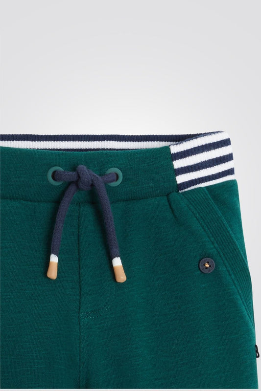 OBAIBI - מכנס טרנינג תינוקות בצבע ירוק - MASHBIR//365
