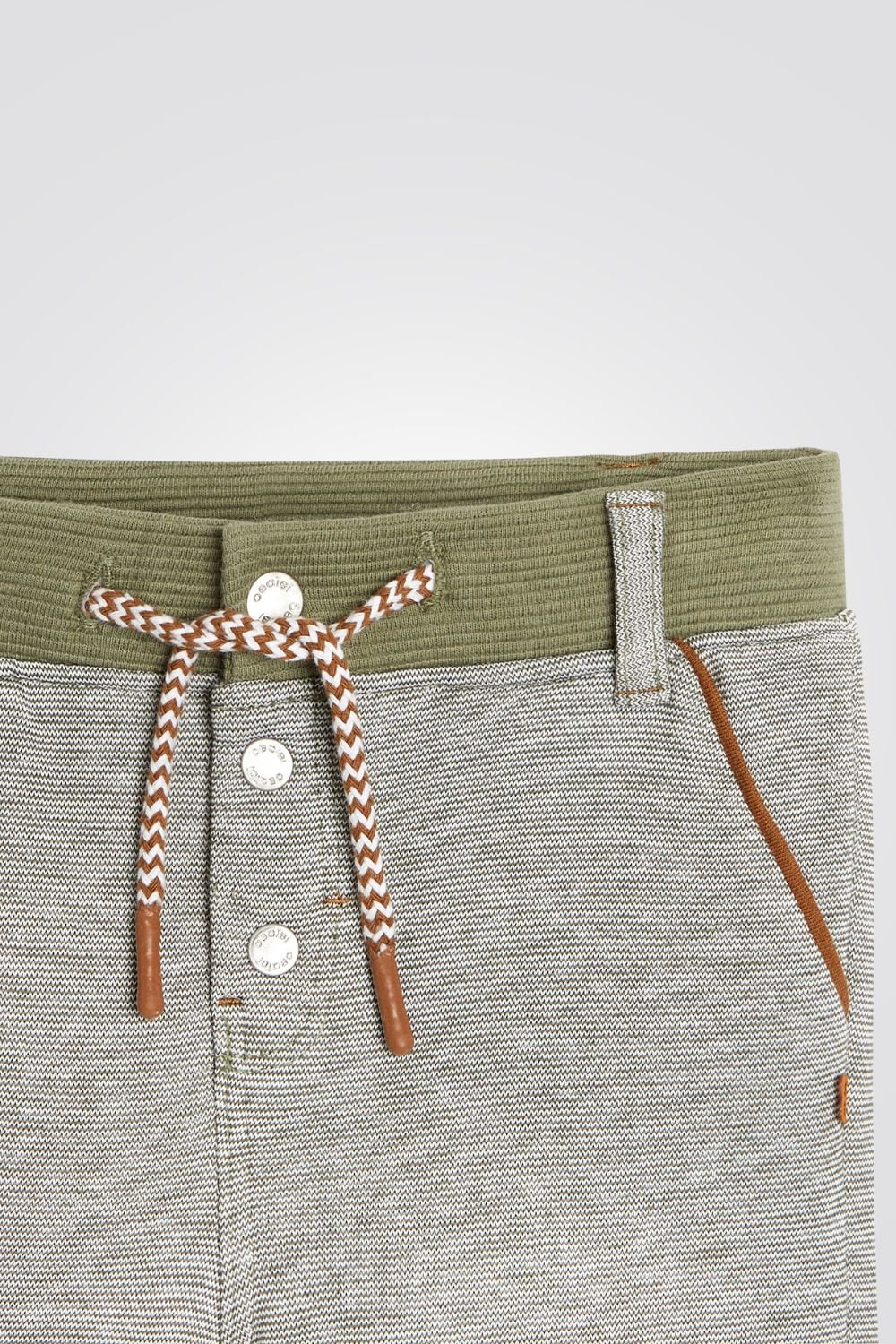 OBAIBI - מכנס טרנינג תינוקות בצבע זית בהיר - MASHBIR//365