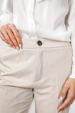 מכנסי סיגר בז' לנשים | קנת קול