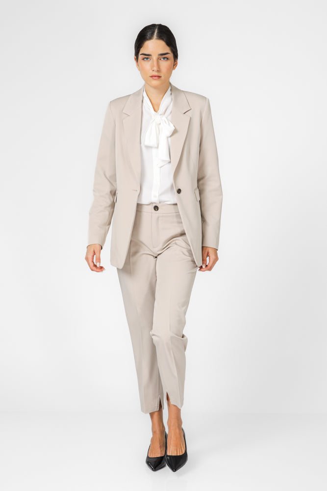 מכנסי סיגר בז' לנשים | קנת קול