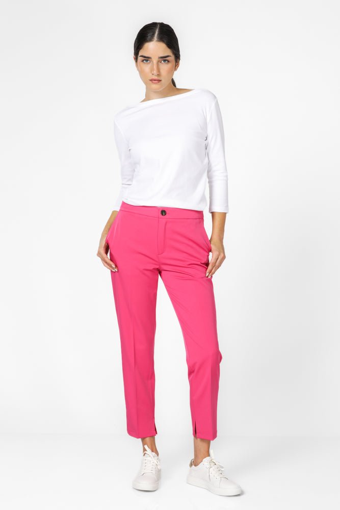 מכנסי סיגר ורוד לנשים | קנת קול