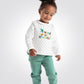 OBAIBI - מכנס תינוקות גומי במותן בצבע ירוק בהיר - MASHBIR//365 - 1