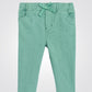 OBAIBI - מכנס תינוקות גומי במותן בצבע ירוק בהיר - MASHBIR//365 - 3