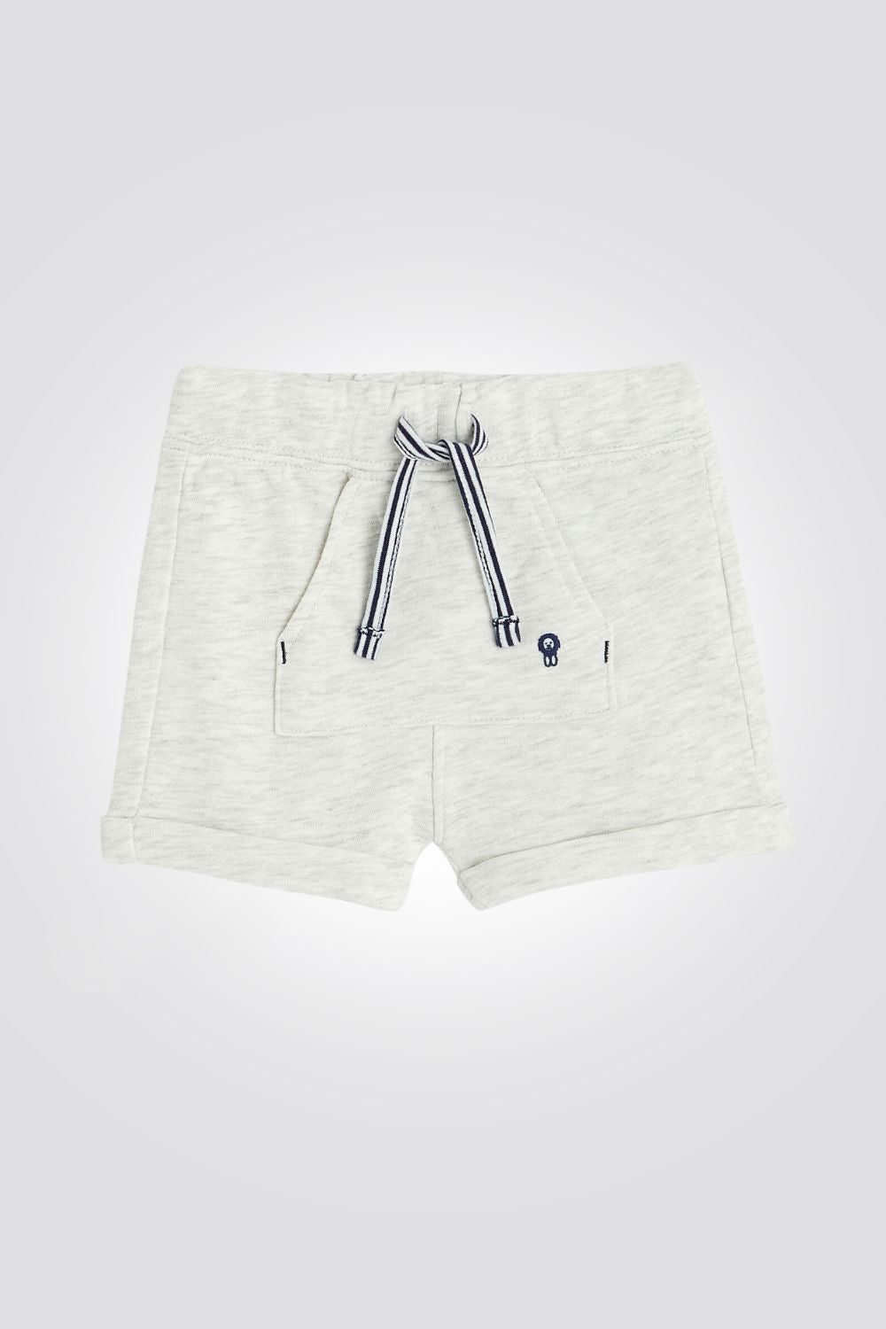 OBAIBI - מכנס תינוקות קצר בבז' מלאנג' - MASHBIR//365