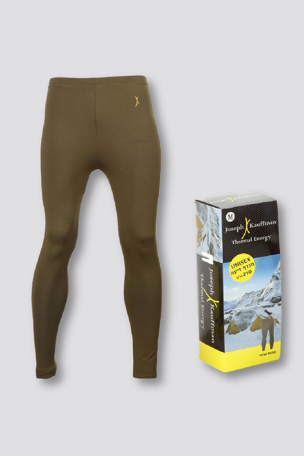 Joseph Kauffman - מכנס תרמי יוניסקס בצבע זית - MASHBIR//365