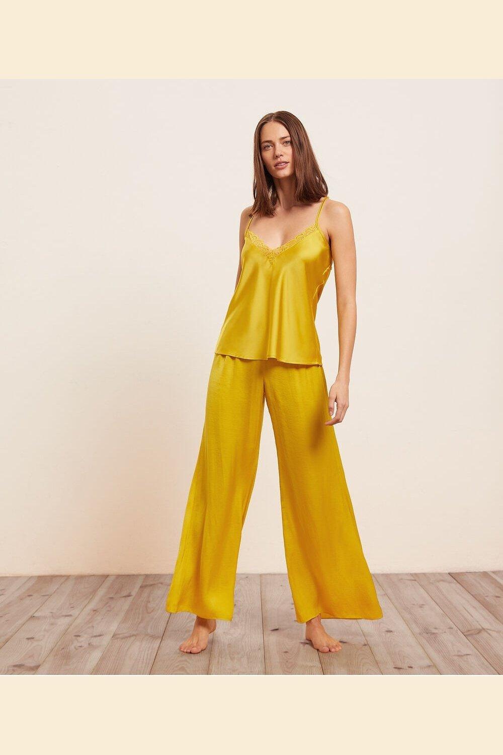 ETAM - מכנסי AGRUME צהוב - MASHBIR//365