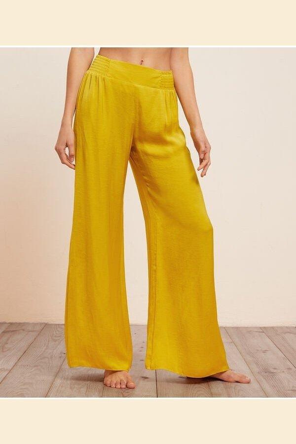 ETAM - מכנסי AGRUME צהוב - MASHBIR//365