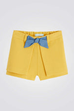 OBAIBI - מכנסי חצאית לתינוקות בצבע צהוב - MASHBIR//365