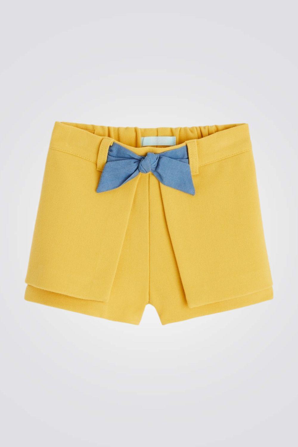 OBAIBI - מכנסי חצאית לתינוקות בצבע צהוב - MASHBIR//365