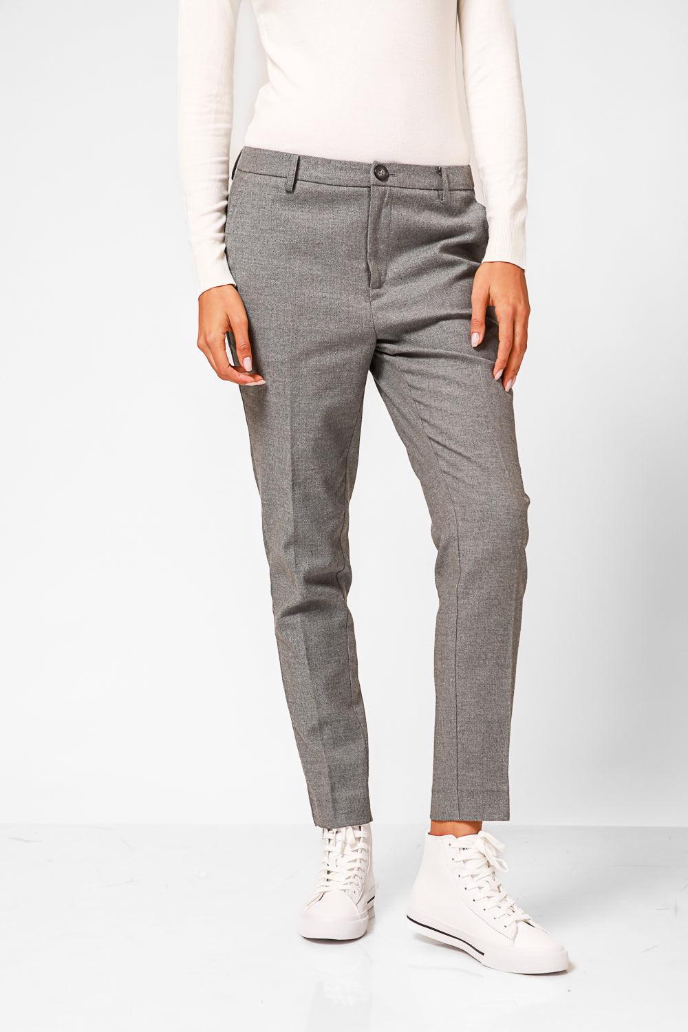 KENNETH COLE - מכנסי אלגנט בצבע אפור - MASHBIR//365