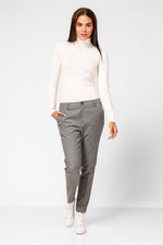 KENNETH COLE - מכנסי אלגנט בצבע אפור - MASHBIR//365