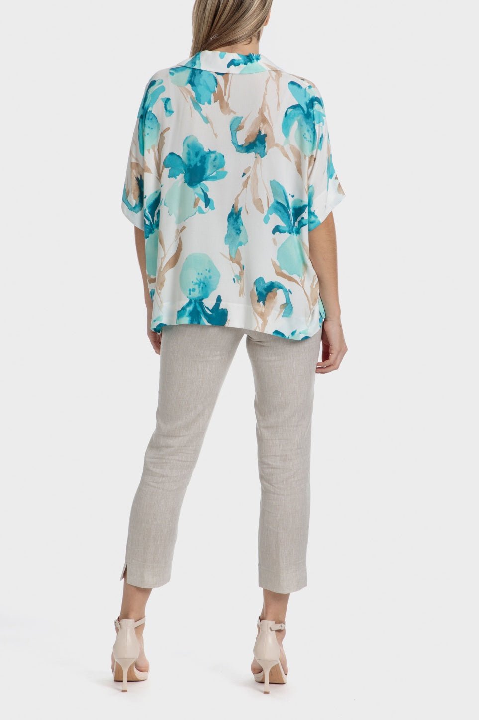 PUNT ROMA - מכנסי אלגנט בצבע בז' - MASHBIR//365