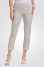 PUNT ROMA - מכנסי אלגנט בצבע בז' - MASHBIR//365