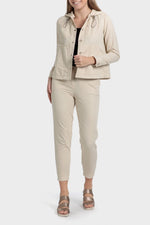 PUNT ROMA - מכנסי אלגנט בצבע בז' - MASHBIR//365