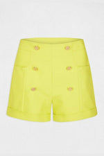 MORGAN - מכנסי אלגנט בצבע צהוב - MASHBIR//365