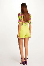 MORGAN - מכנסי אלגנט בצבע צהוב - MASHBIR//365